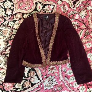 Urban Renewal velvet jacket